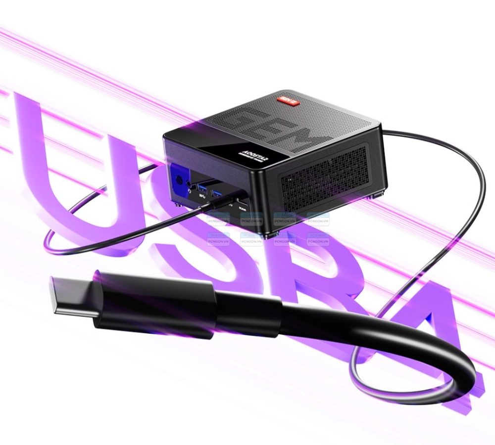 Máy Tính Mini Pc Aoostar Gem12 Max Amd Ryzen 9 6900hx (barebone) 5