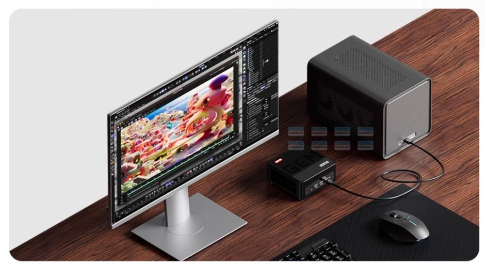 Máy Tính Mini Pc Aoostar Gem12 Max Amd Ryzen 9 6900hx (barebone) 6