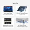 Máy Tính Mini Pc Beelink Ser8 8745hs (barebone) 3
