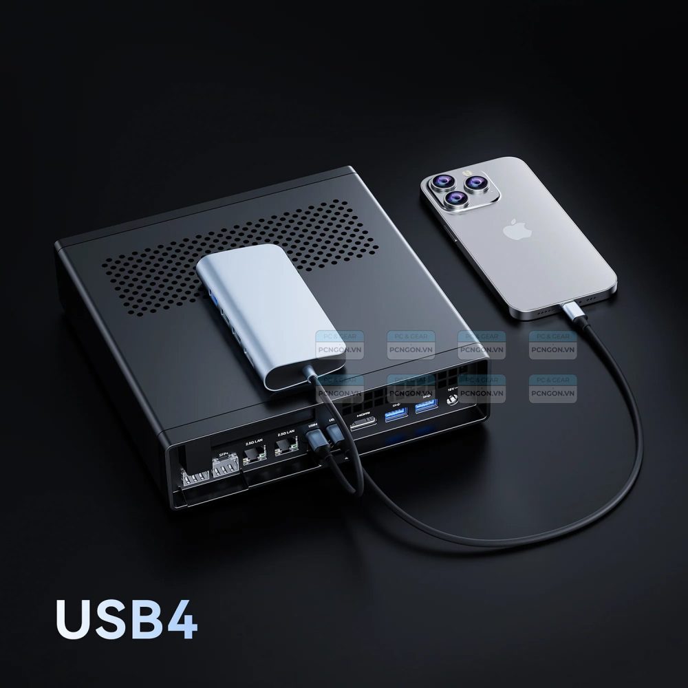Máy Tính Mini Pc Minisforum Mini Work Station Ms-01 I9 13900h (barebone) 12