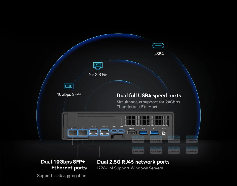 Máy Tính Mini Pc Minisforum Mini Work Station Ms-01 I9 13900h (barebone) 6