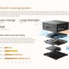 Máy Tính Mini Pc Minisforum Um760 Slim Ryzen 5 7640hs (barebone) 12