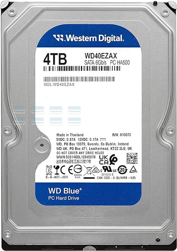 Ổ Cứng Hdd Wd Western Blue 4tb (wd40ezax) 2