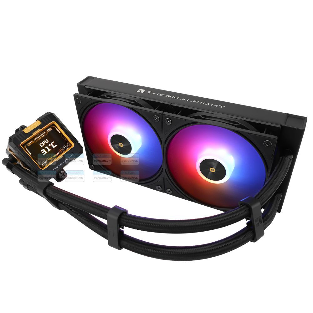 Tản Nhiệt Nước Aio Thermalright Frozen Warframe 240 Black Argb 3