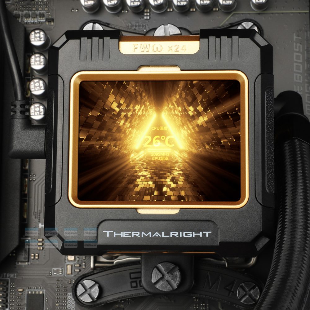 Tản Nhiệt Nước Aio Thermalright Frozen Warframe 240 Black Argb 5