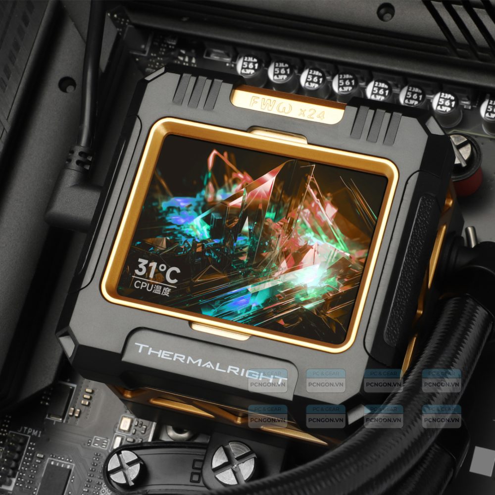 Tản Nhiệt Nước Aio Thermalright Frozen Warframe 240 Black Argb 6