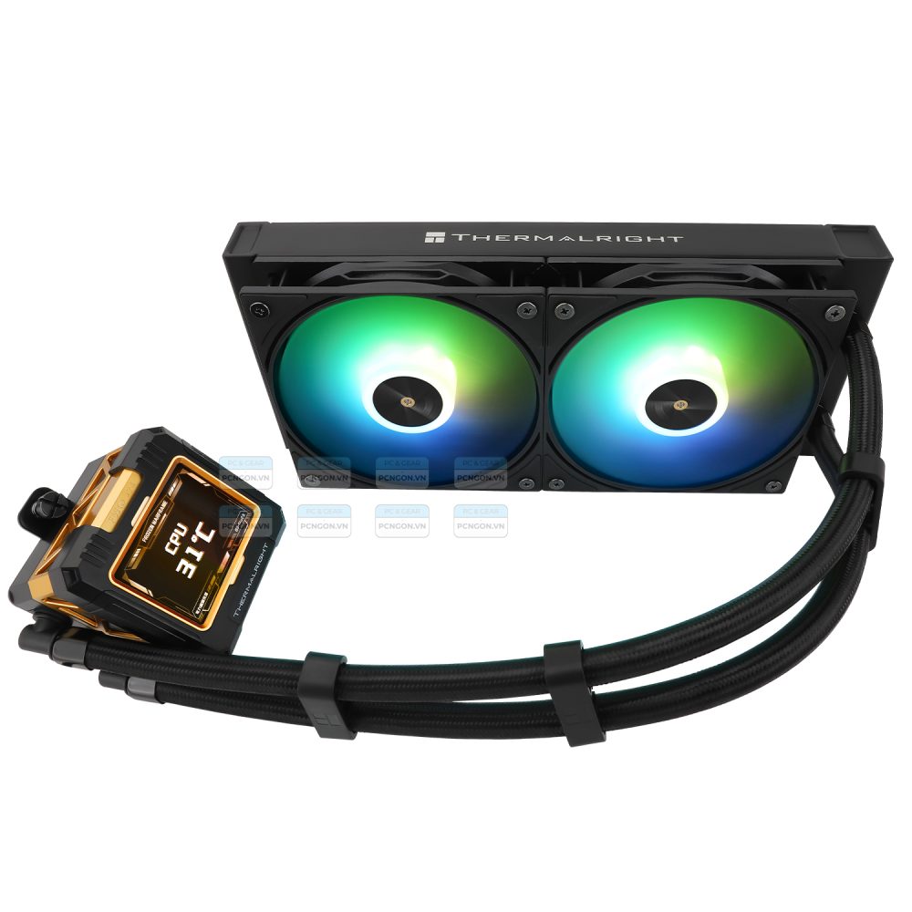 Tản Nhiệt Nước Aio Thermalright Frozen Warframe 240 Black Argb 7