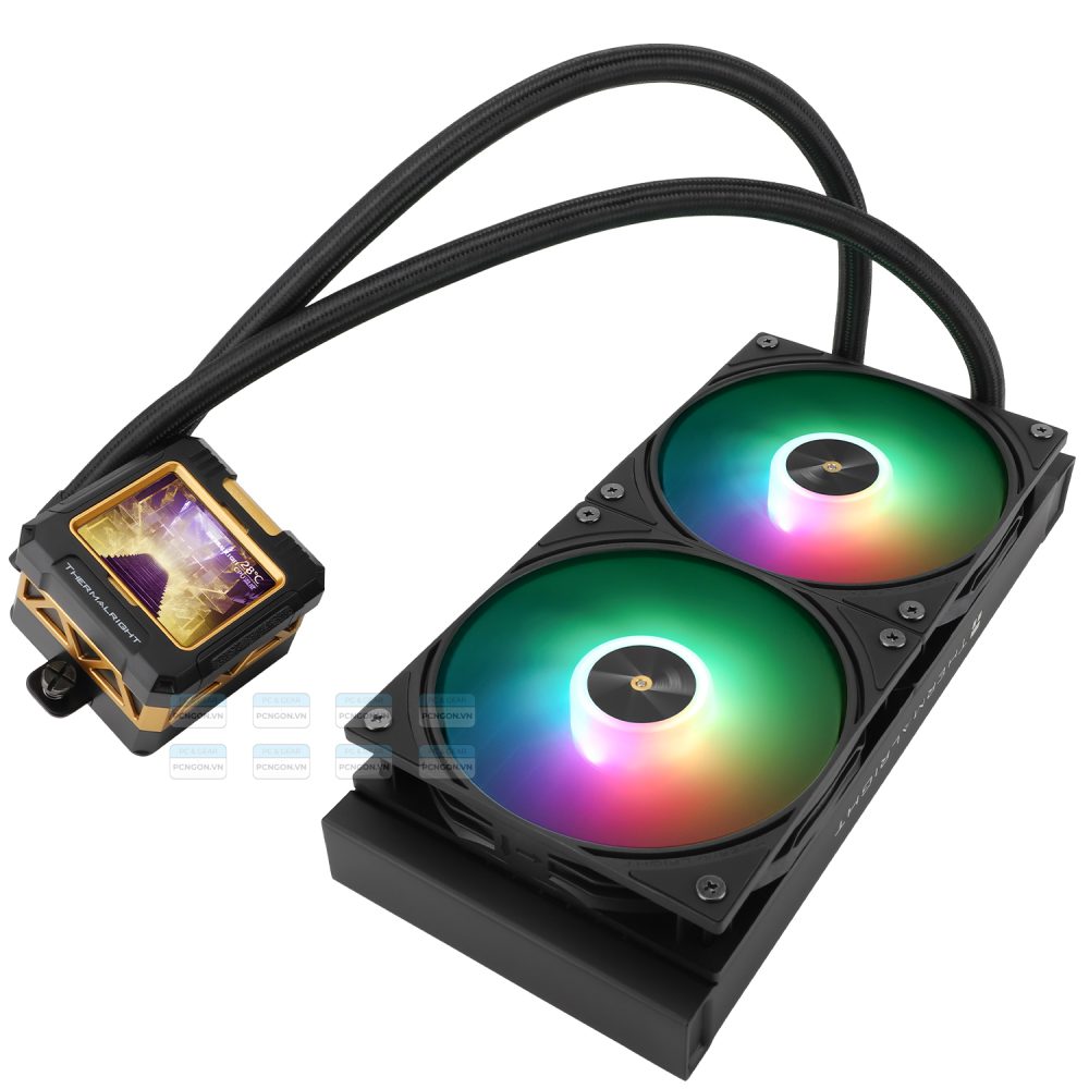 Tản Nhiệt Nước Aio Thermalright Frozen Warframe 240 Black Argb 8