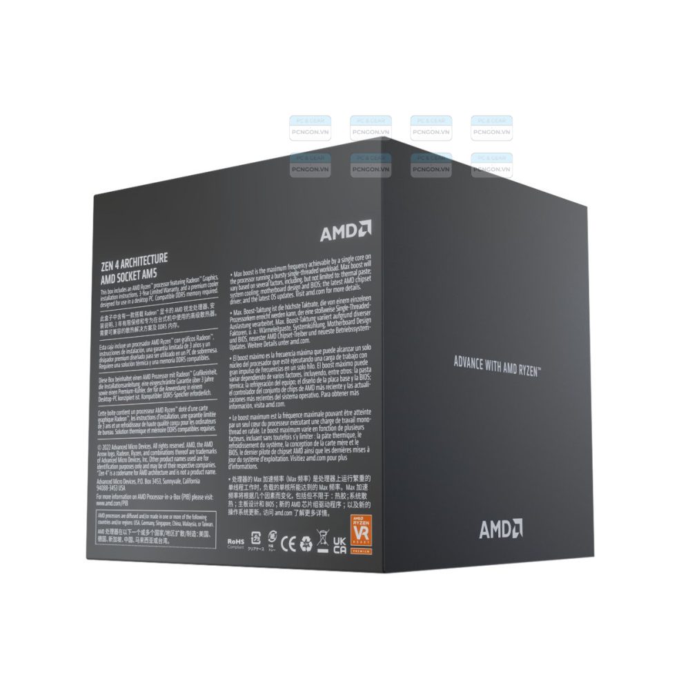 Cpu Amd Ryzen 9 7900 Chính Hãng (3.7ghz Turbo 5.4ghz, 12 Nhân 24 Luồng) 4