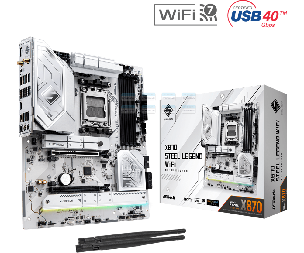Mainboard Asrock X870 Steel Legend Wifi7 1