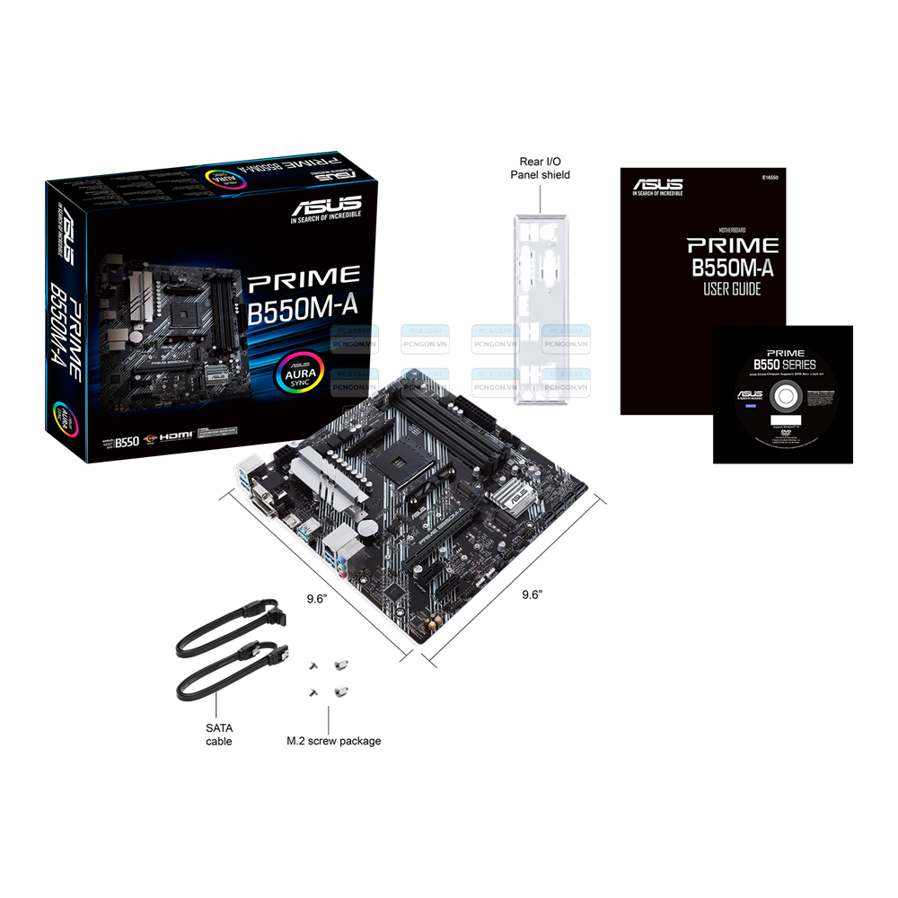 Mainboard Asus Prime B550m-a 8