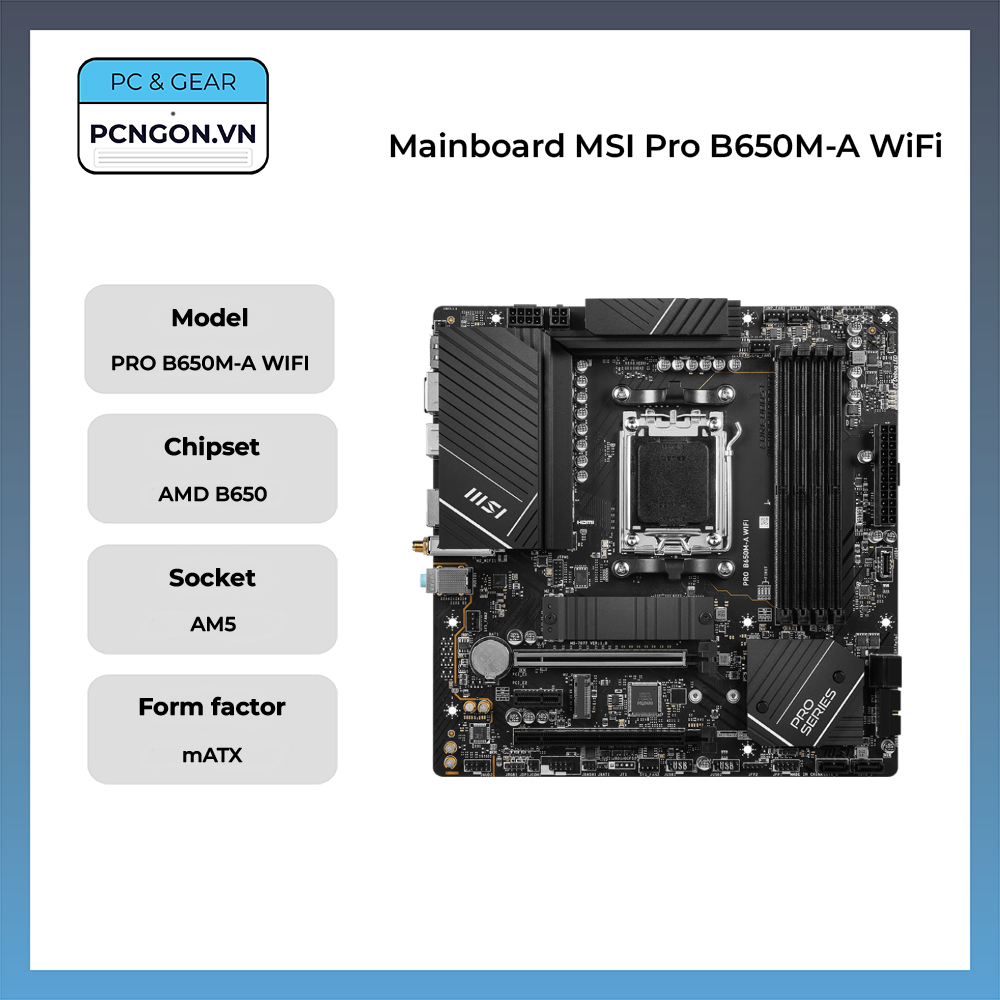 Mainboard Msi Pro B650m-a Wifi