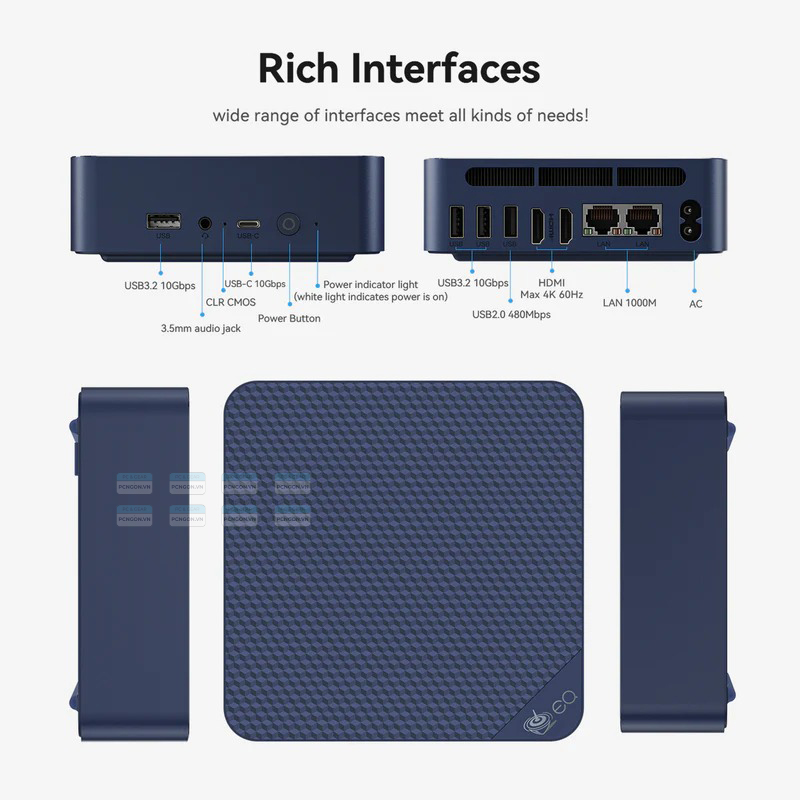 Máy Tính Mini Pc Beelink Eq14 Intel Twin Lake N150 (barebone) 13