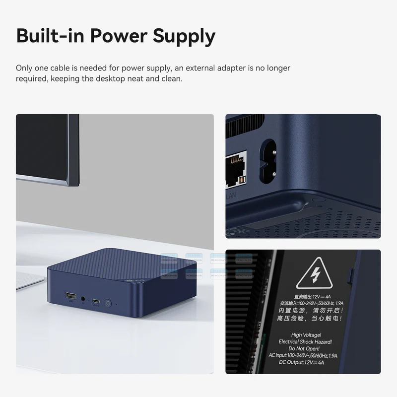 Máy Tính Mini Pc Beelink Eq14 Intel Twin Lake N150 (barebone) 16