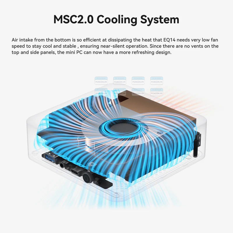Máy Tính Mini Pc Beelink Eq14 Intel Twin Lake N150 (barebone) 4