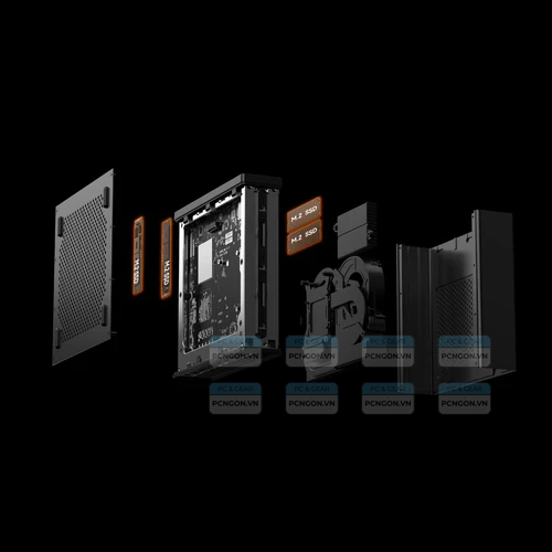 Máy Tính Mini Pc Minisforum Mini Work Station Ms-a1 (barebone) 11