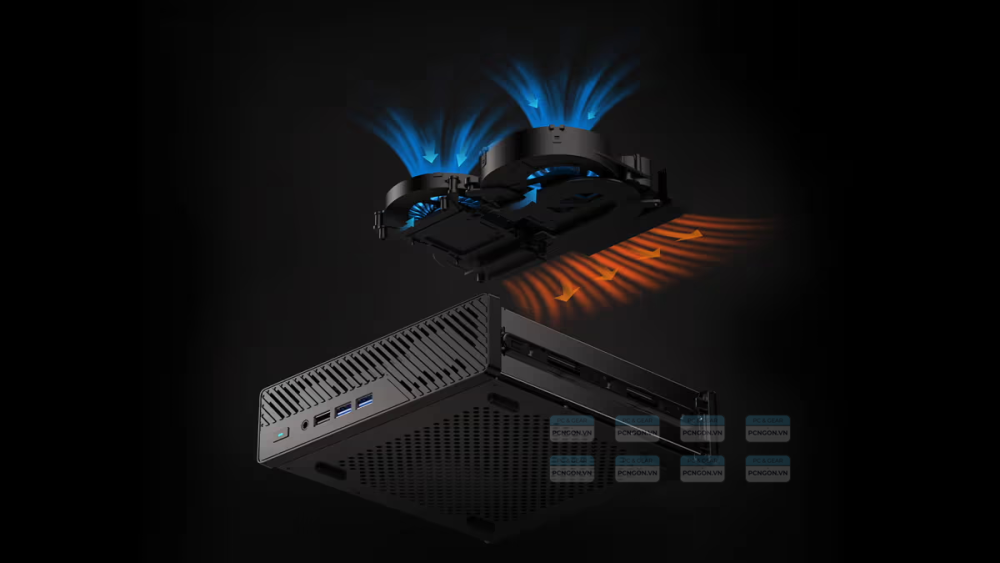 Máy Tính Mini Pc Minisforum Mini Work Station Ms-a1 (barebone) 12