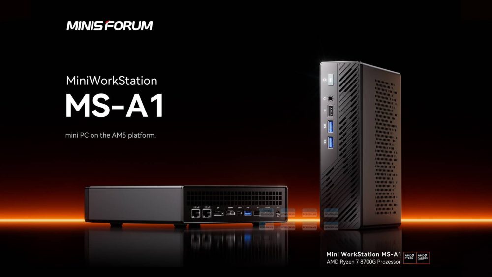 Máy Tính Mini Pc Minisforum Mini Work Station Ms-a1 (barebone) 14