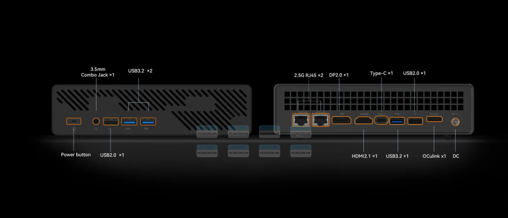 Máy Tính Mini Pc Minisforum Mini Work Station Ms-a1 (barebone) 7