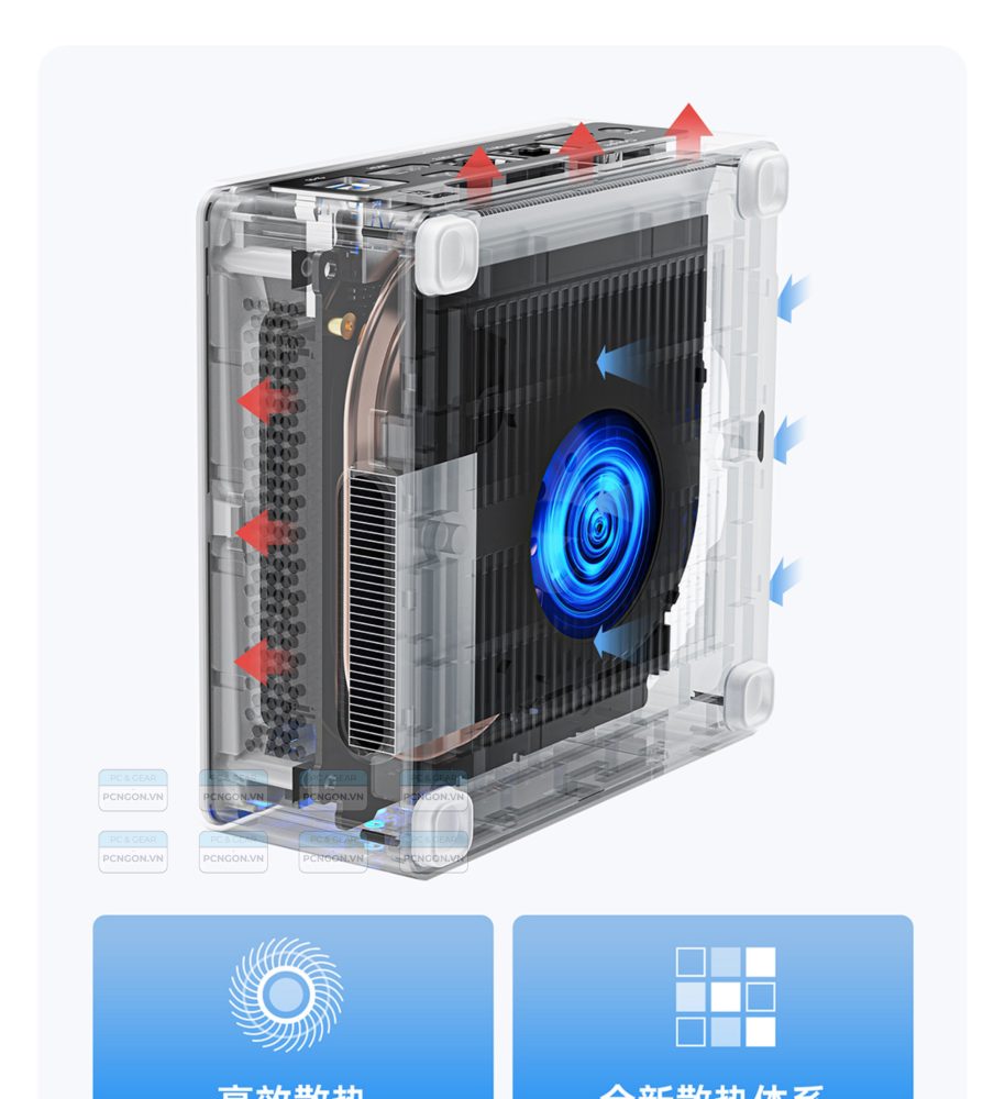 Máy Tính Mini Pc Minisforum Nab9 I9-12900hk (barebone) 6