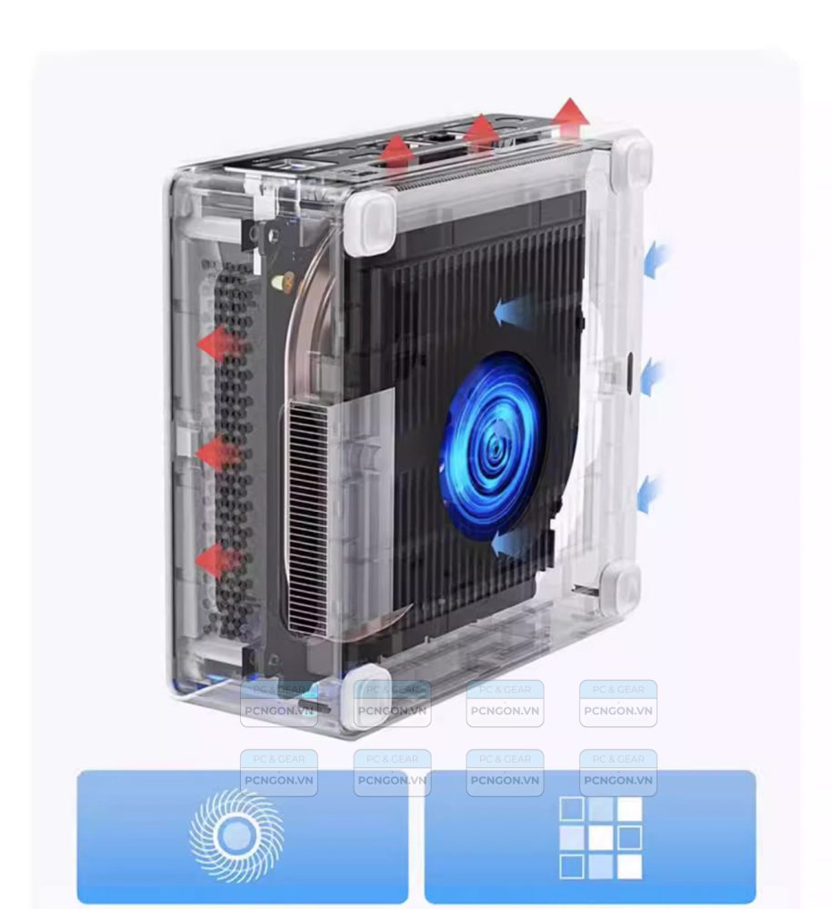 Máy Tính Mini Pc Minisforum Npb6 I7-13620h (barebone) 2