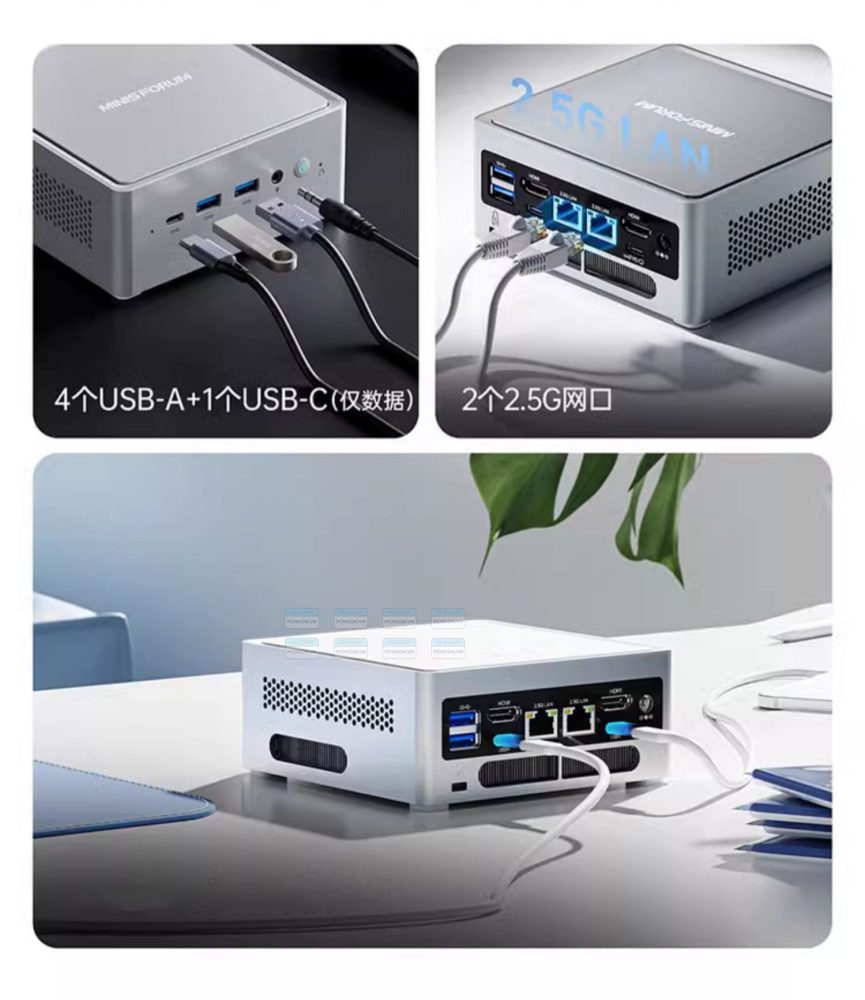 Máy Tính Mini Pc Minisforum Npb6 I7-13620h (barebone) 4