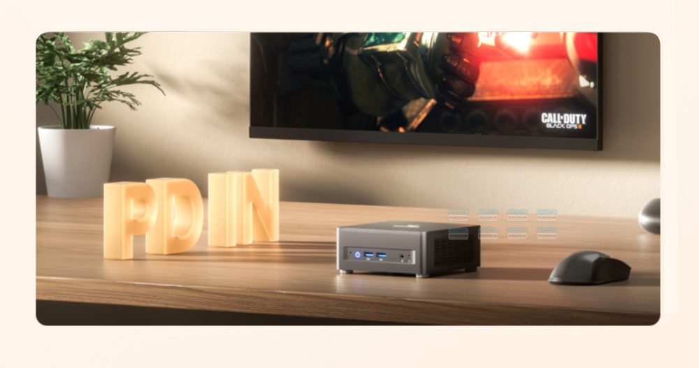 Máy Tính Mini Pc Minisforum Um690 Slim Ryzen 5 7640hs 6