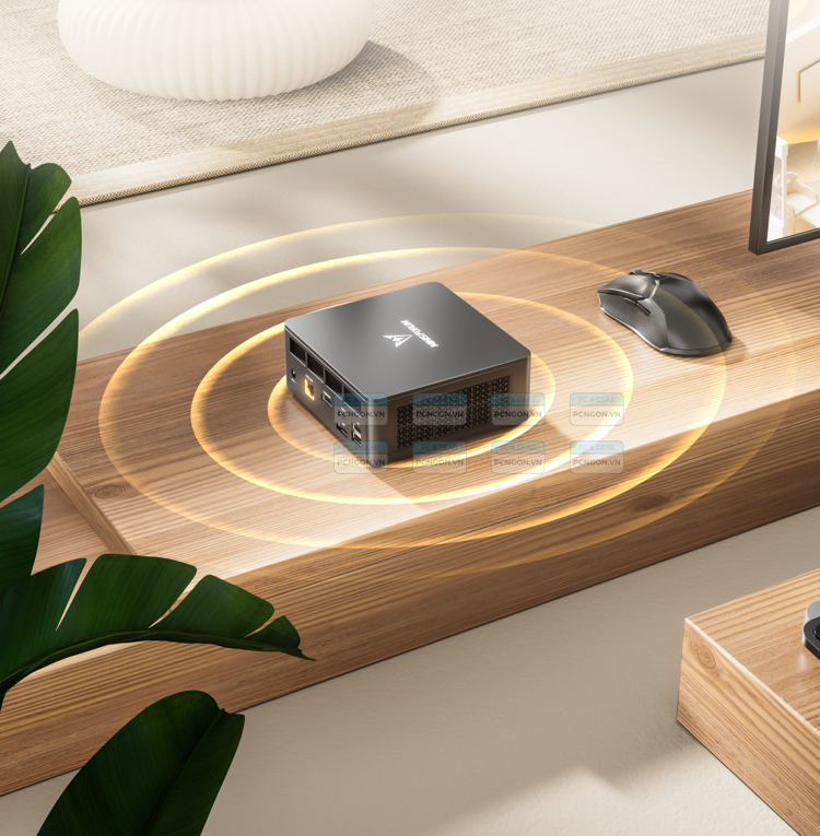 Máy Tính Mini Pc Minisforum Um690 Slim Ryzen 9 6900hx 6
