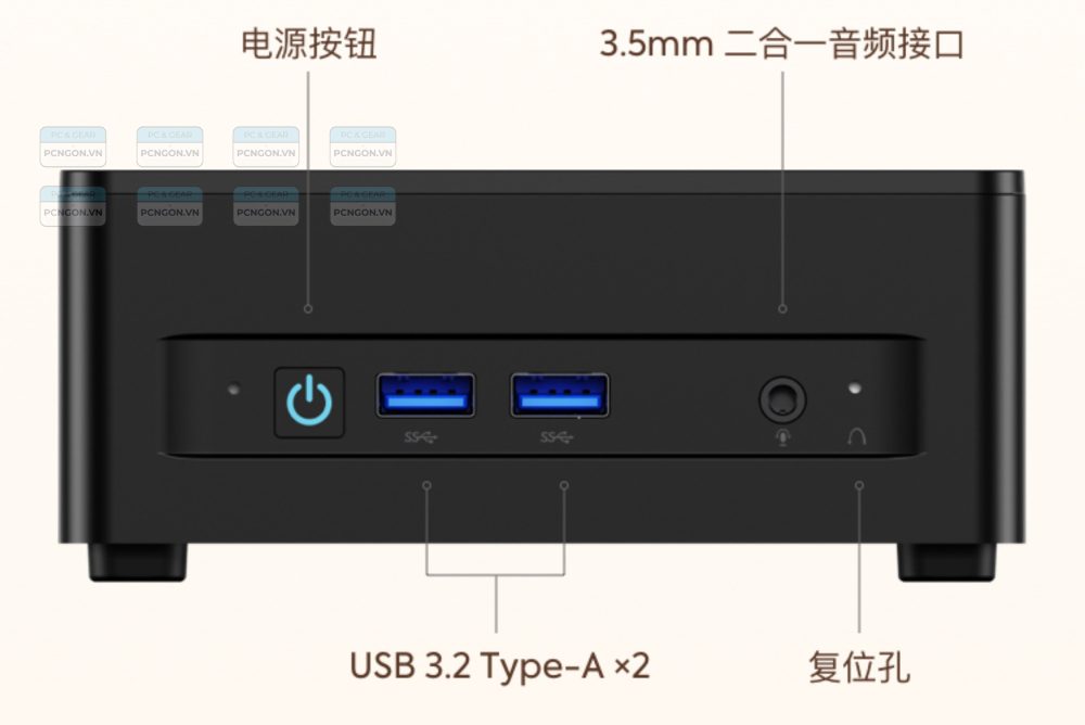 Máy Tính Mini Pc Minisforum Um690 Slim Ryzen 9 6900hx 8