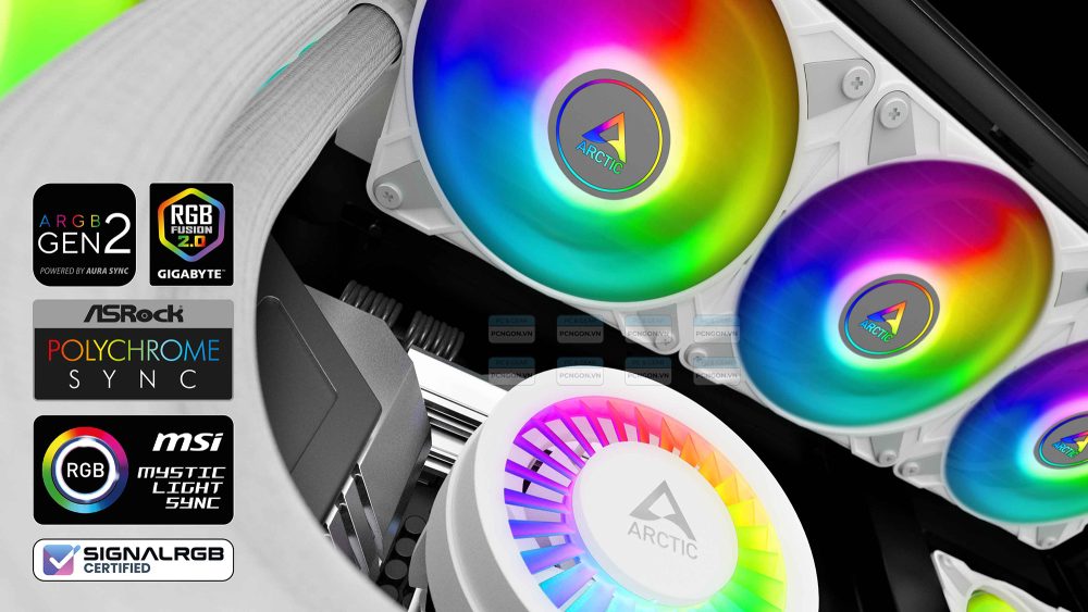 Tản Nhiệt Nước Aio Arctic Liquid Freezer Iii 360 A-rgb White 1