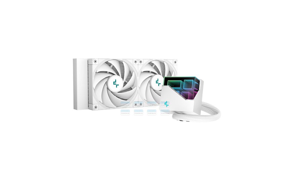 Tản Nhiệt Nước Aio Deepcool Lt520 White 1