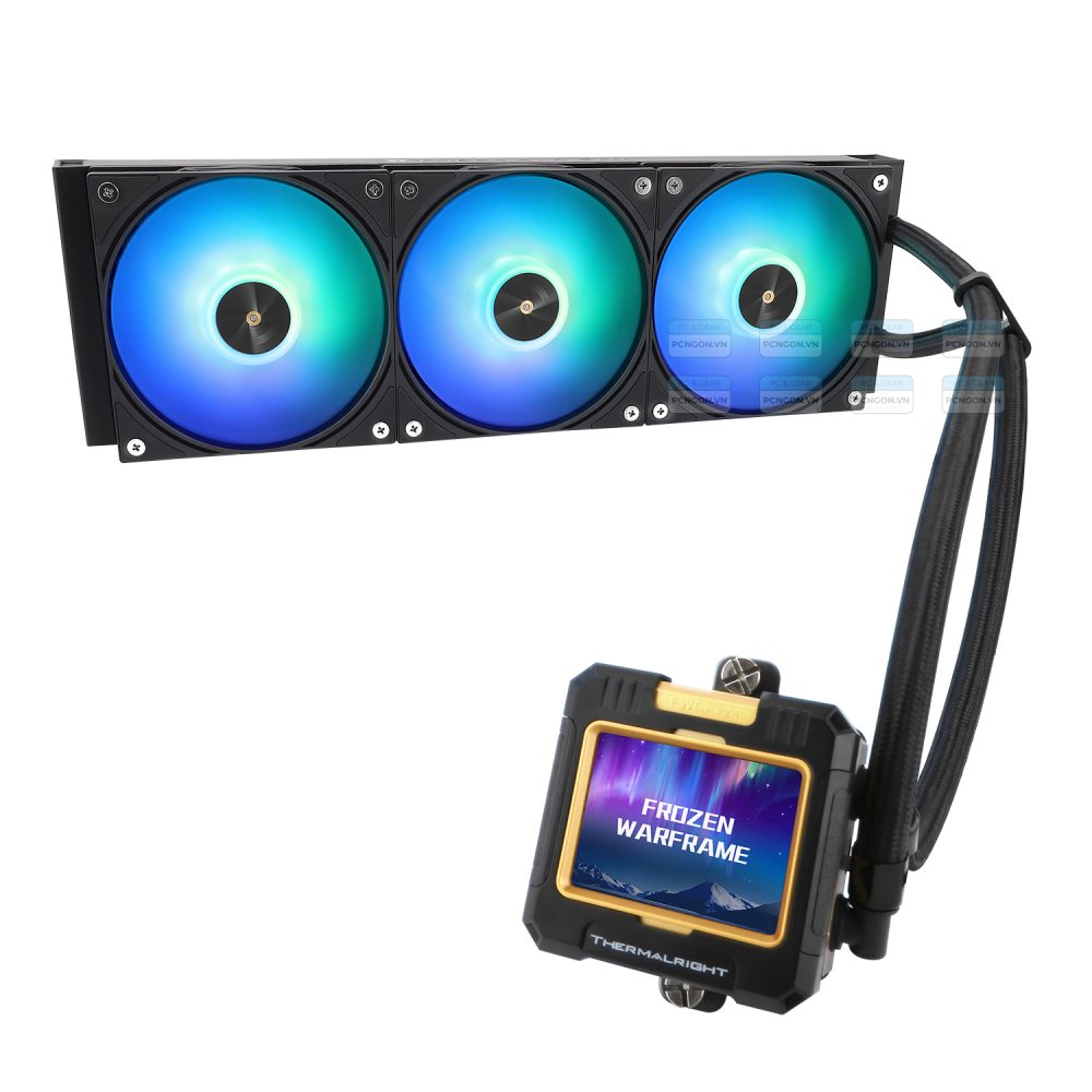 Tản Nhiệt Nước Aio Thermalright Frozen Warframe 360 Black Argb 3
