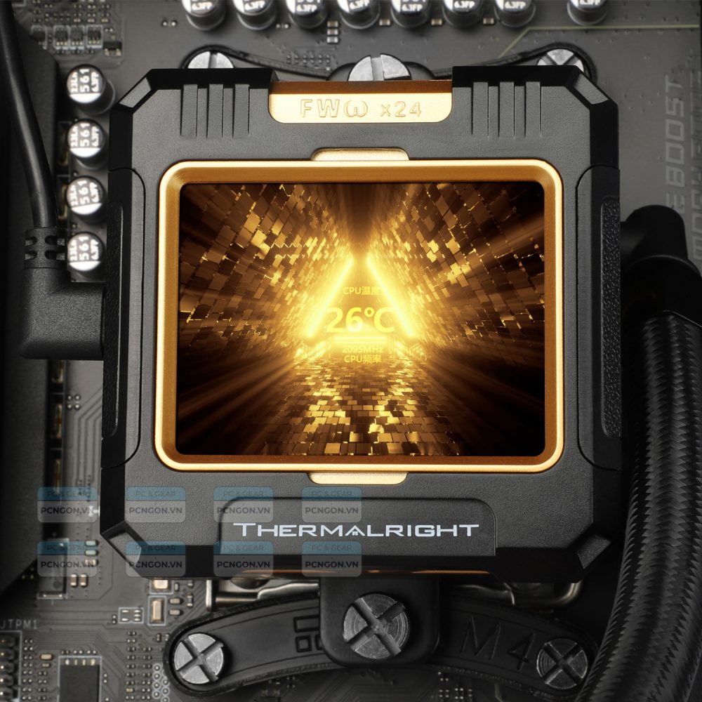 Tản Nhiệt Nước Aio Thermalright Frozen Warframe 360 Black Argb 5