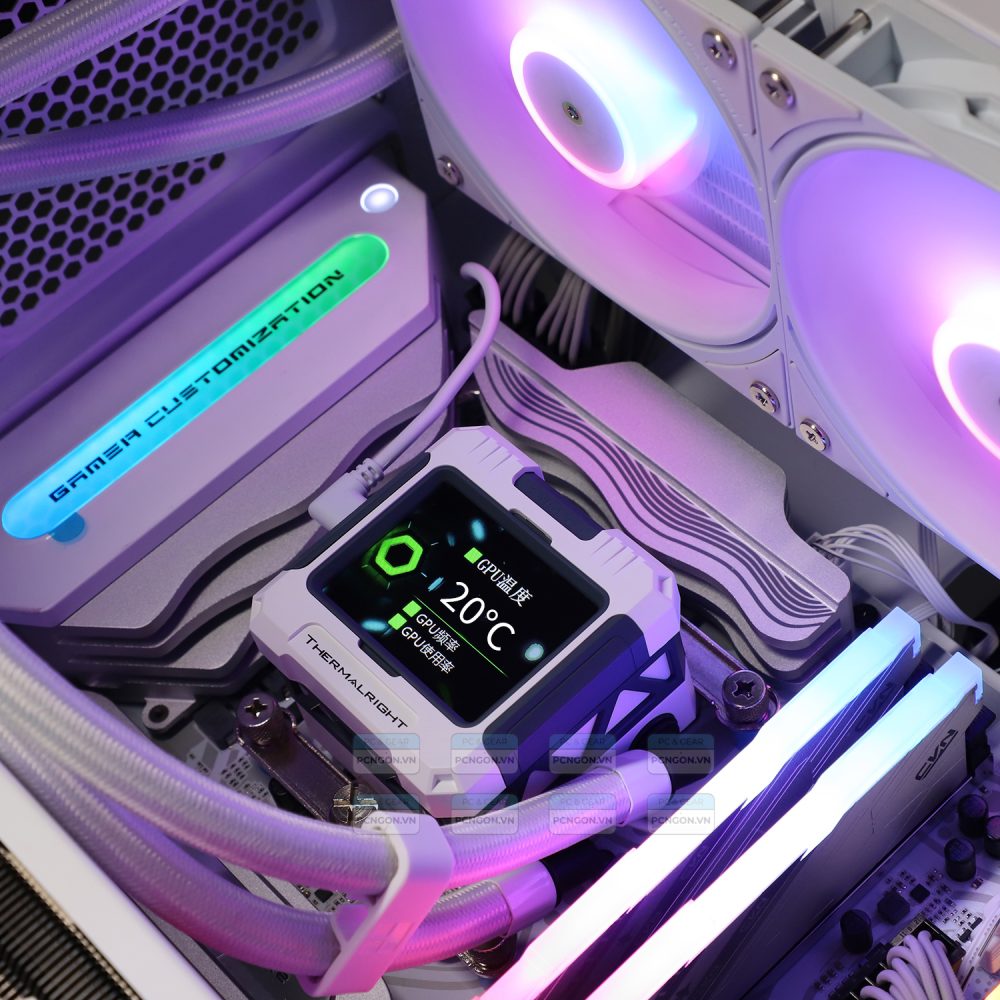 Tản Nhiệt Nước Aio Thermalright Frozen Warframe 360 White Argb 6