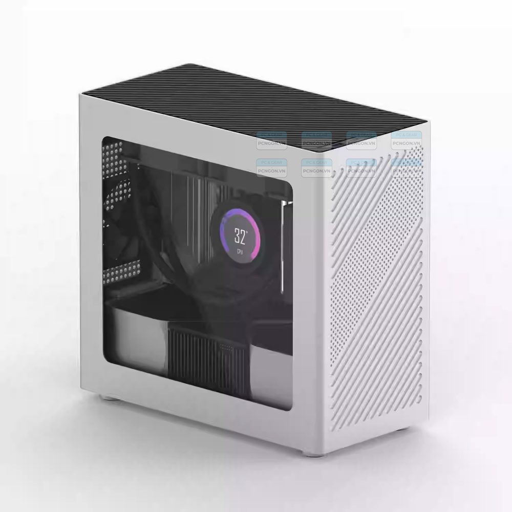 Vỏ Case Máy Tính Cooj Z18 Mặt Kính 1