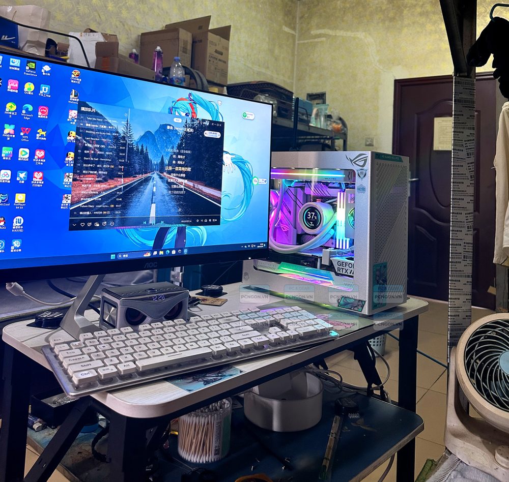 Vỏ Case Máy Tính Cooj Z18 Mặt Kính 11
