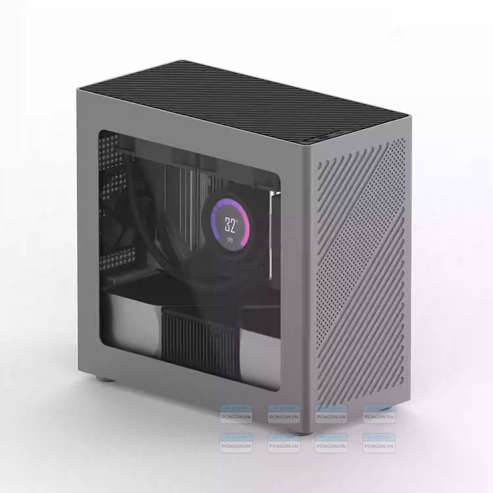 Vỏ Case Máy Tính Cooj Z18 Mặt Kính 2