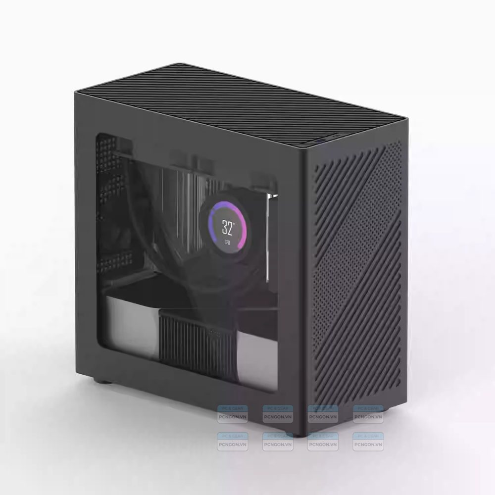 Vỏ Case Máy Tính Cooj Z18 Mặt Kính 3