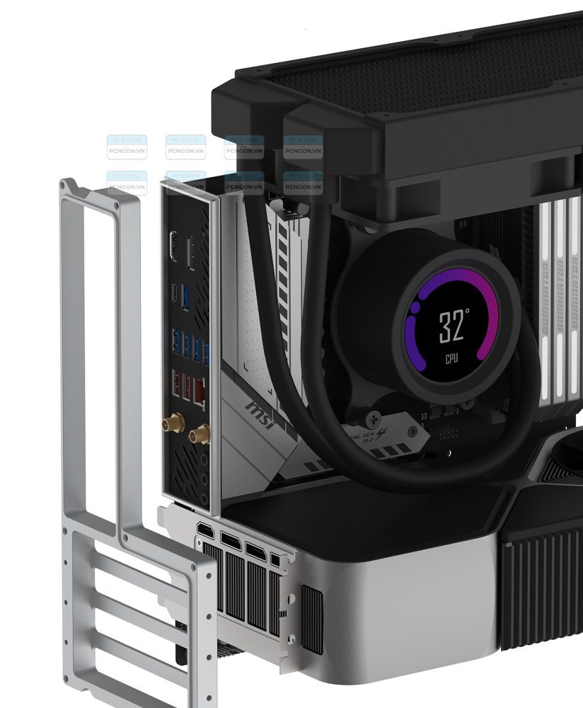Vỏ Case Máy Tính Cooj Z18 Mặt Kính 5