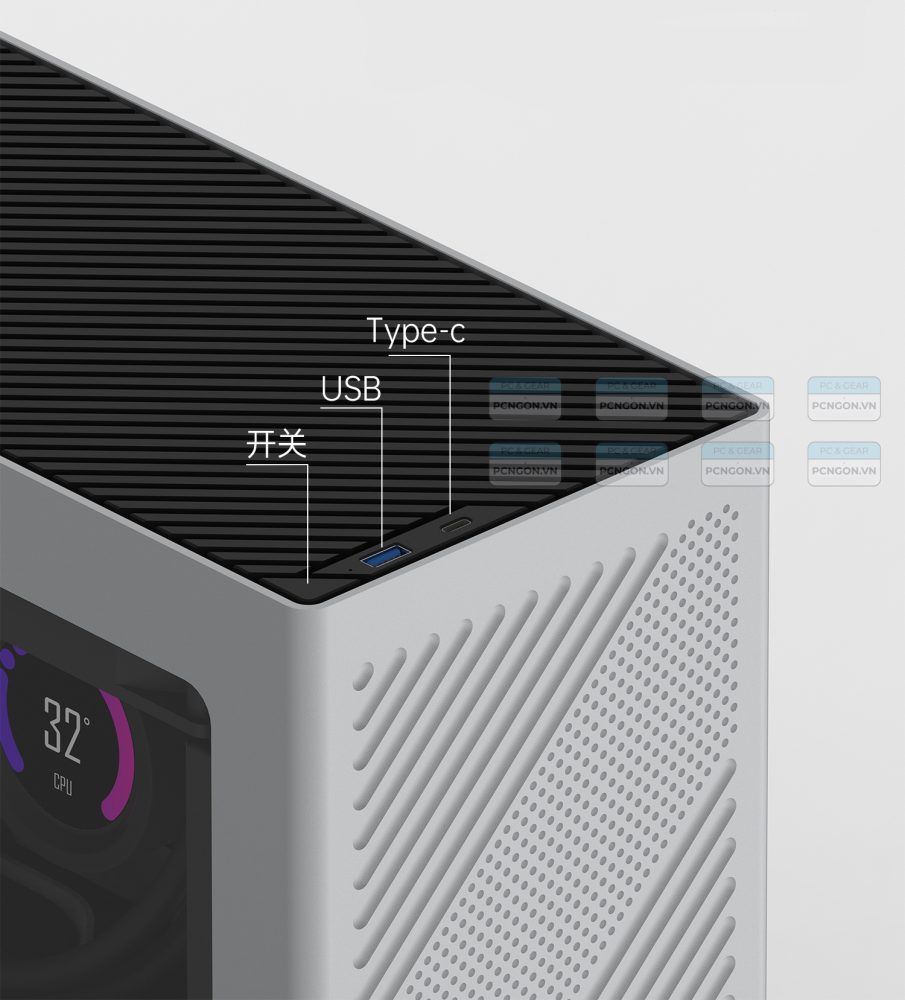 Vỏ Case Máy Tính Cooj Z18 Mặt Kính 7