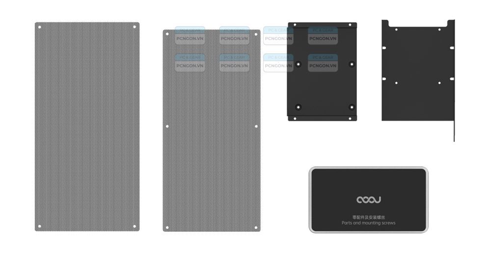 Vỏ Case Máy Tính Cooj Z18 Mesh 10
