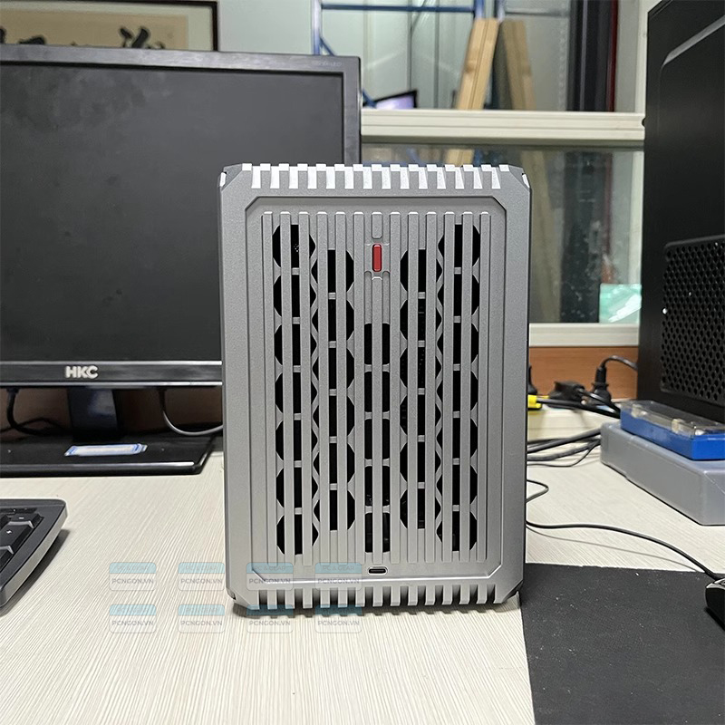 Vỏ Case Máy Tính Mini Itx Miguo C7pro Đen 4