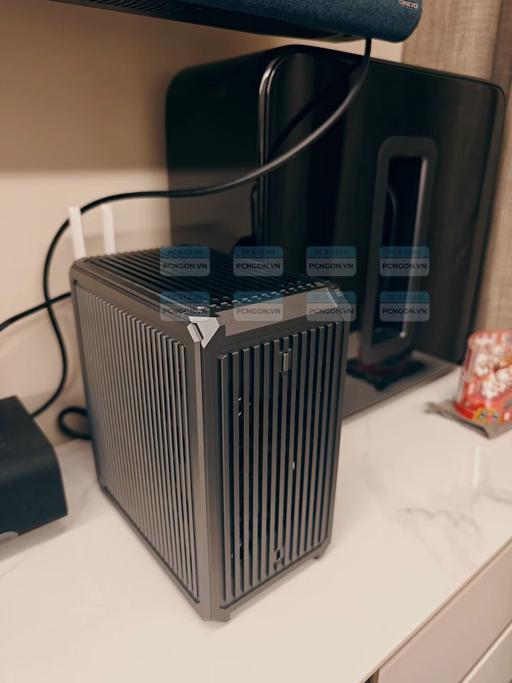 Vỏ Case Máy Tính Mini Itx Miguo C7pro Đen 5