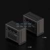 Vỏ Case Máy Tính Mini Itx Xikii Industry Ff04 Lp - Đen 3