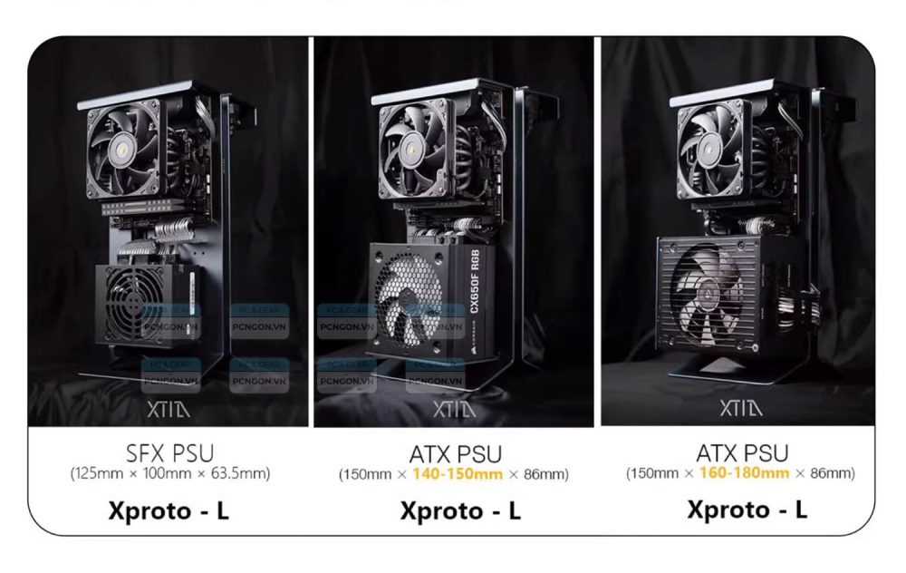 Vỏ Case Máy Tính Mini Itx Xtia Xproto L V2 10