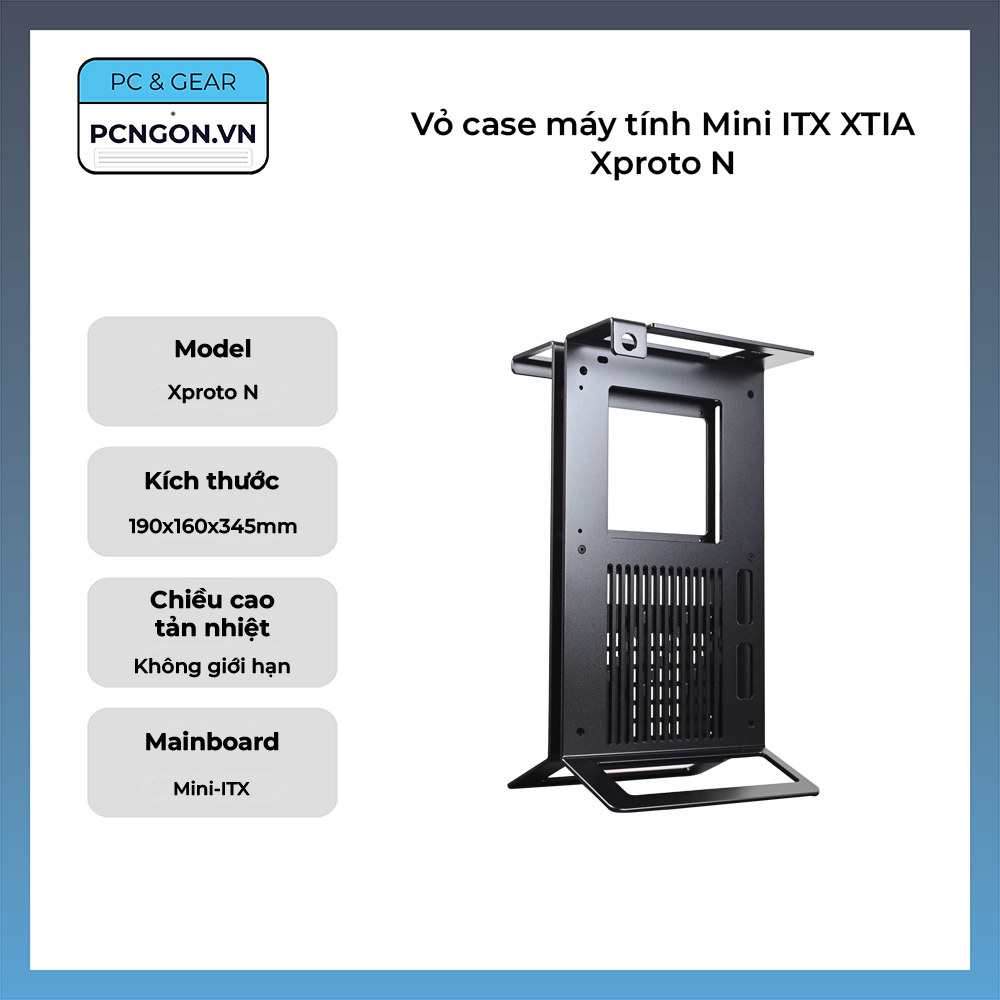 Vỏ Case Máy Tính Mini Itx Xtia Xproto N