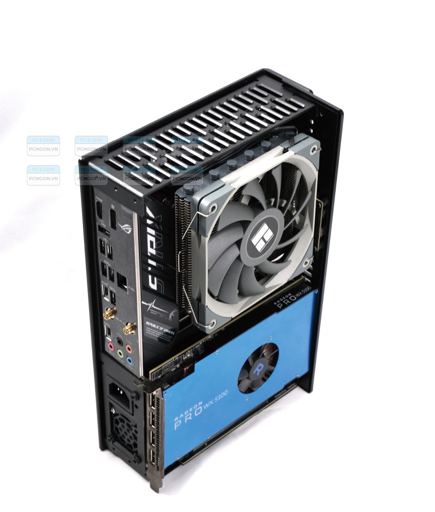 Vỏ Case Máy Tính Mini Itx Xtia Xslim V2 Đen 6