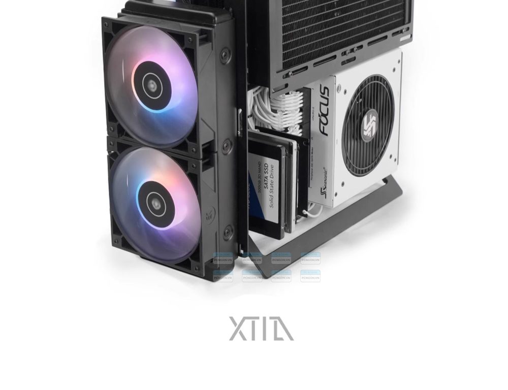 Vỏ Case Máy Tính Xtia Xproto Atx V2 Đen 2