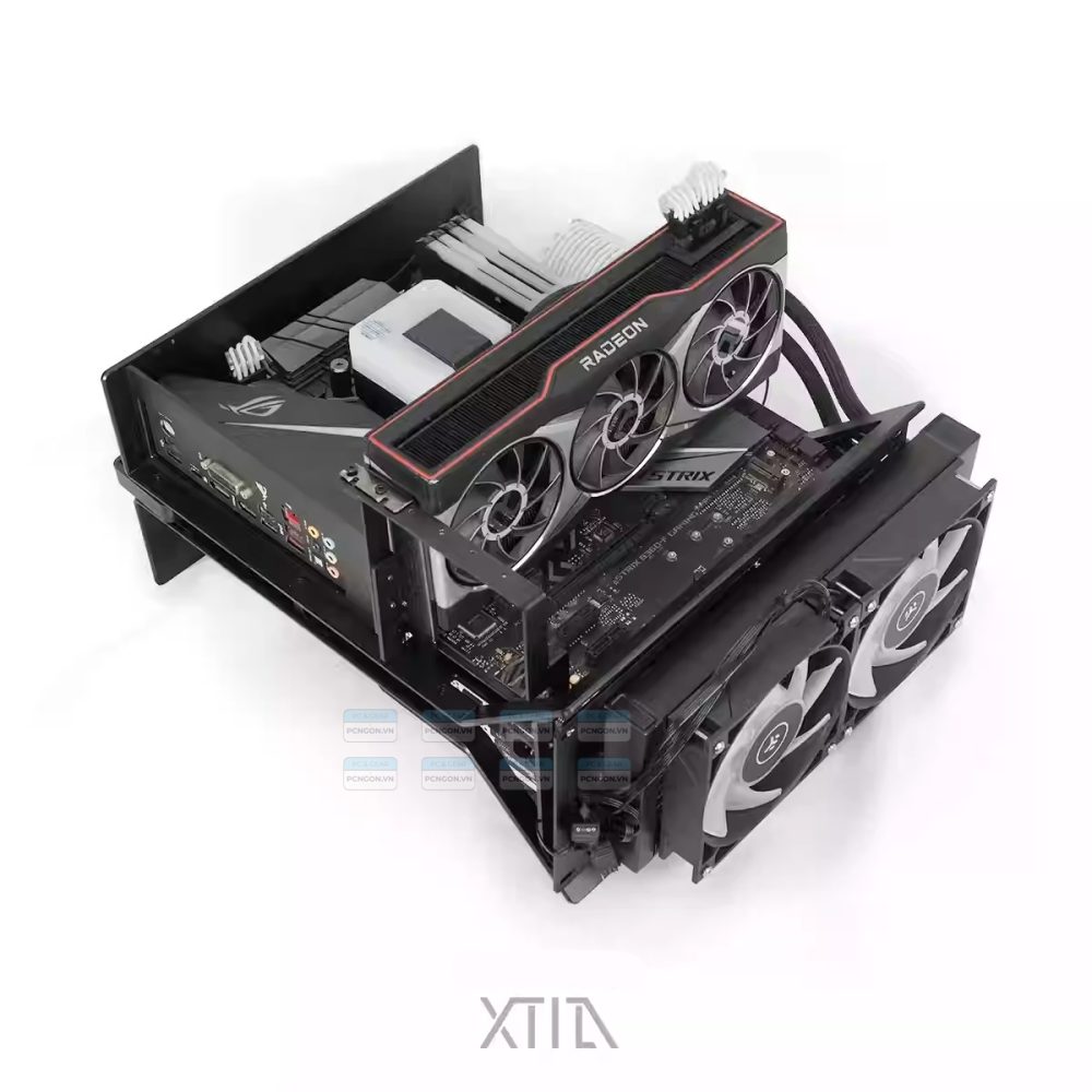 Vỏ Case Máy Tính Xtia Xproto Atx V2 Đen 4