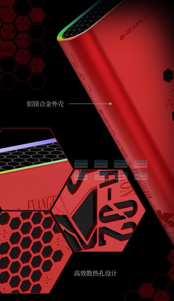 Card đồ Họa Rời Egpu Onexplayer Onexgpu 2 Amd 7800m 12gb Gddr6 Phiên Bản Evangelion 6